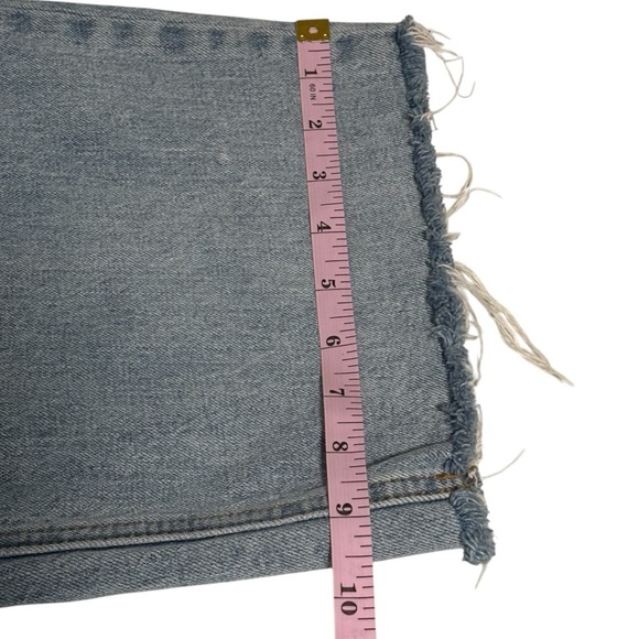 THE LOFT - SZ. 12P - THE HOFFMAN WASH - WIDE LEG CROP JEANS - OMBRE EFFECT - B10 - Picture 9 of 12